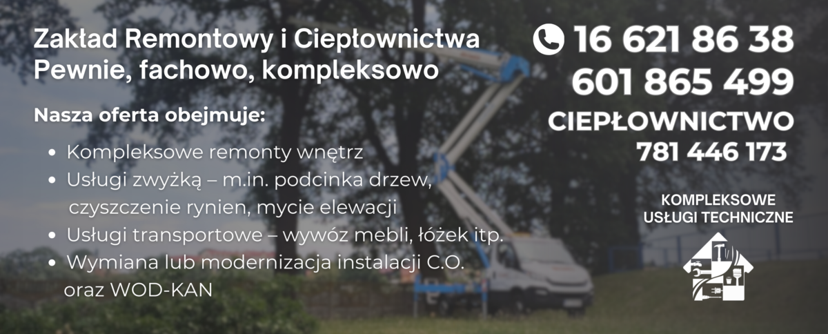 Oferta Zakładu Remontowego