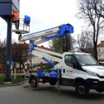 Usługi zwyżką i montaż banerów