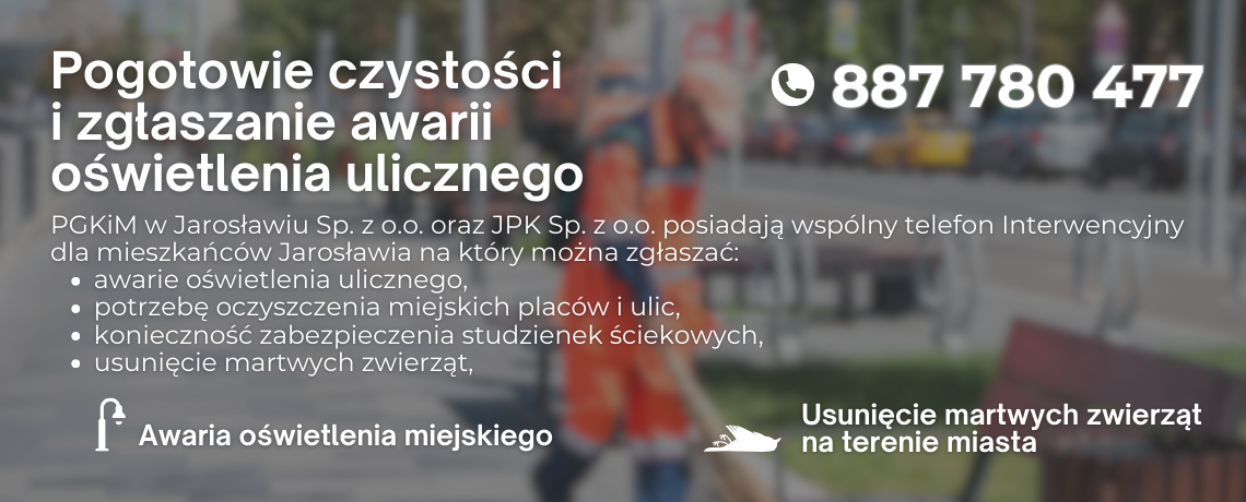 Telefon interwencyjny dla mieszkańców miasta Jarosławia