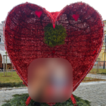 Walentynkowe serce na Rynku
