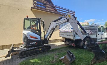 Minikoparka Bobcat E27Z – precyzja i niezawodność w każdej sytuacji