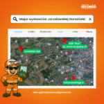 Mapa wystawców Jarosławskiej Garażówki – ostatnia edycja